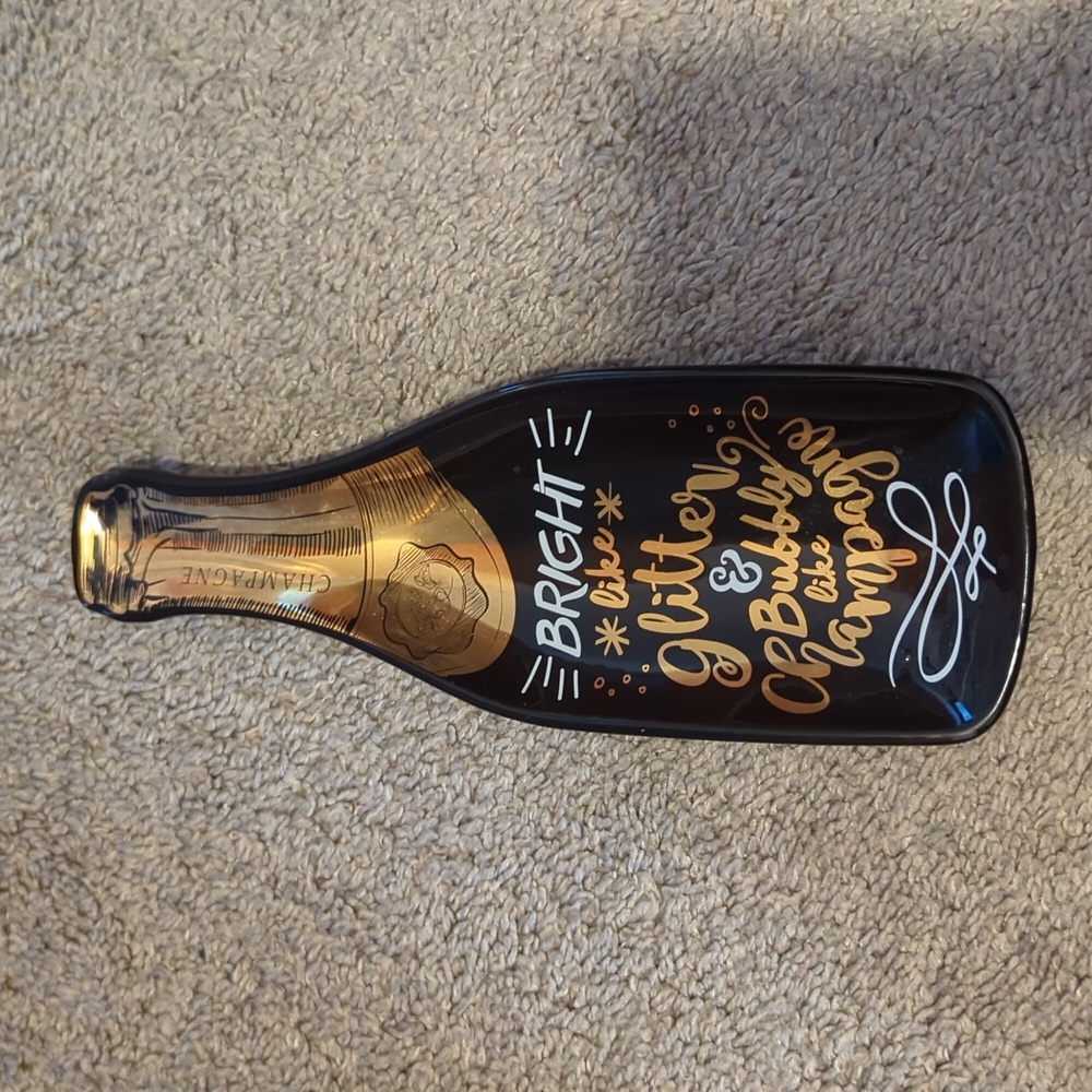 Champagne Bottle Spoon Rest